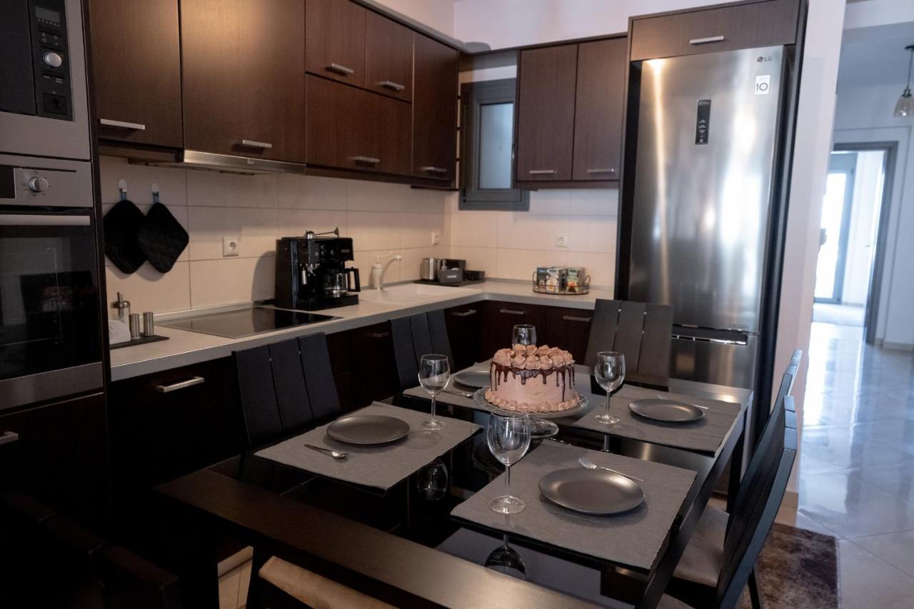 Meteora 360 Apartment By Meteora Residencies 칼람파카 외부 사진